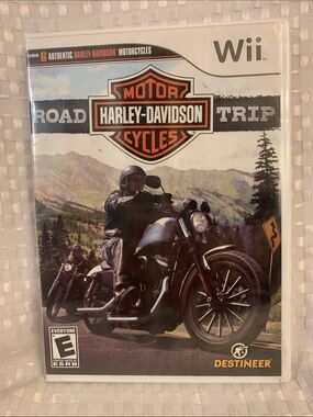 Wii Harley-Davidson Motorcycles Road Trip game. New, factory sealed.